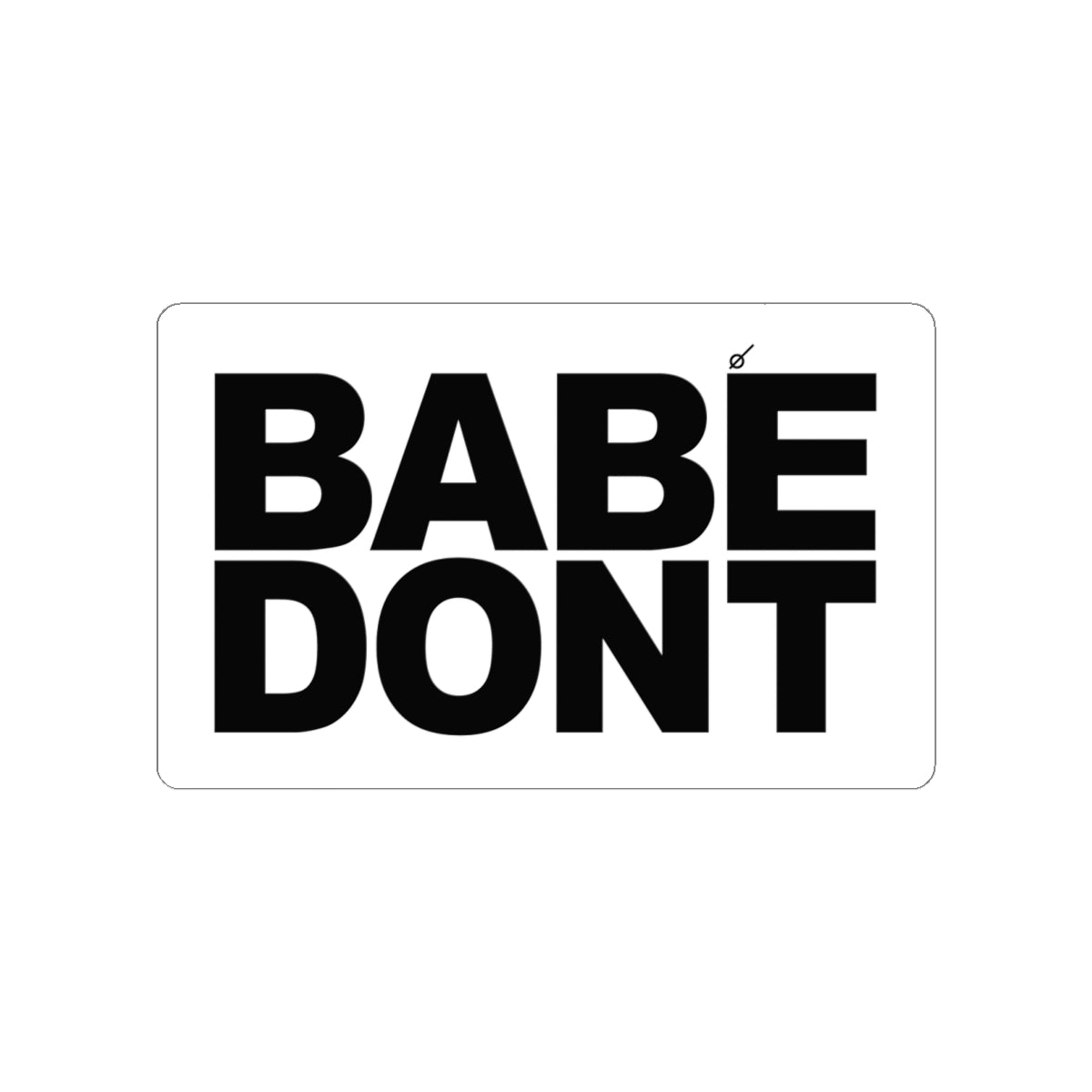 BABEDONT 3" MINI