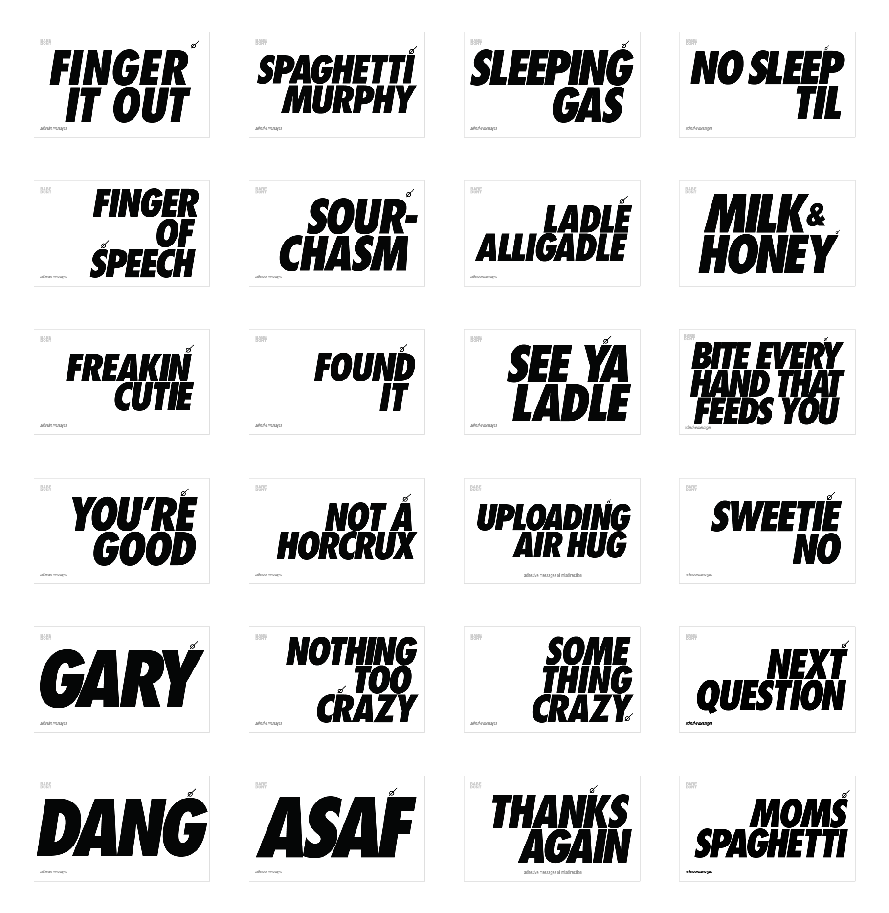 AMOM Pack - 10 Slaps