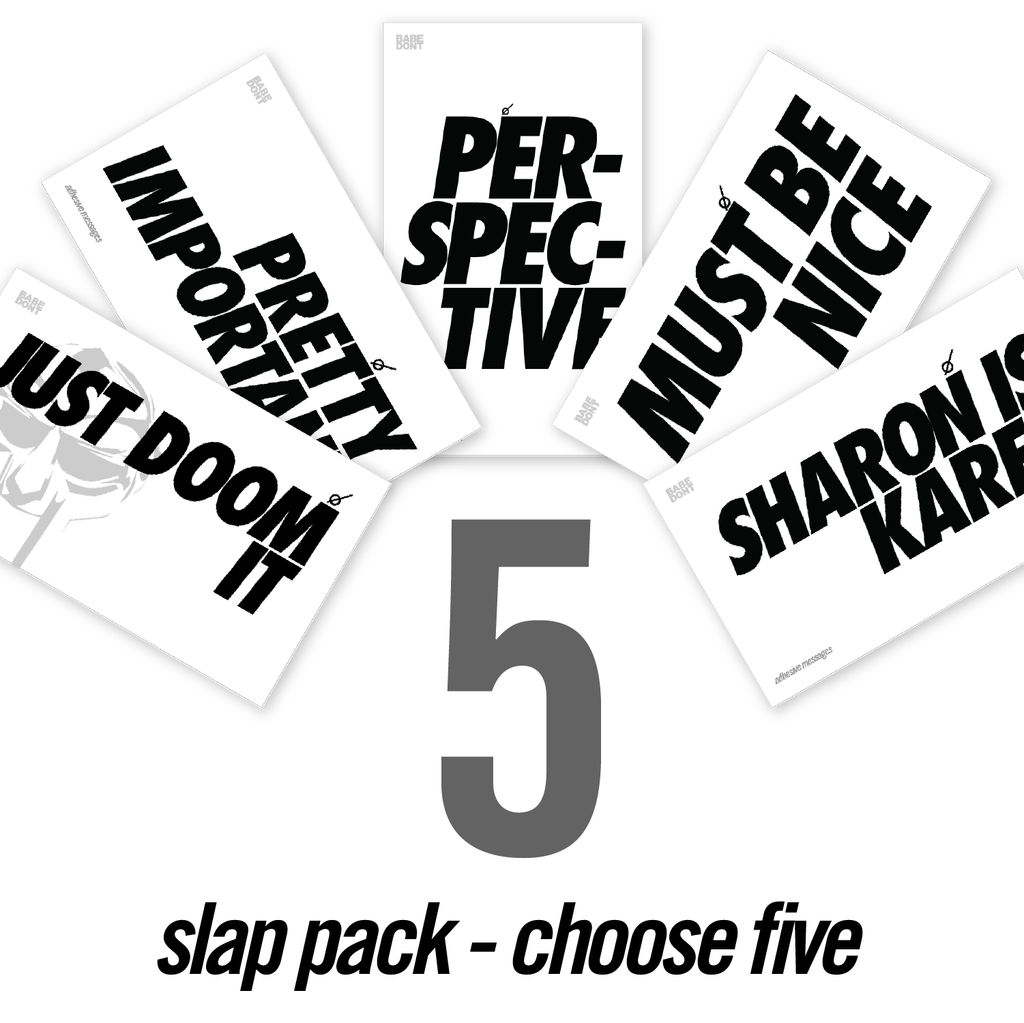 AMOM Pack - 5 Slap