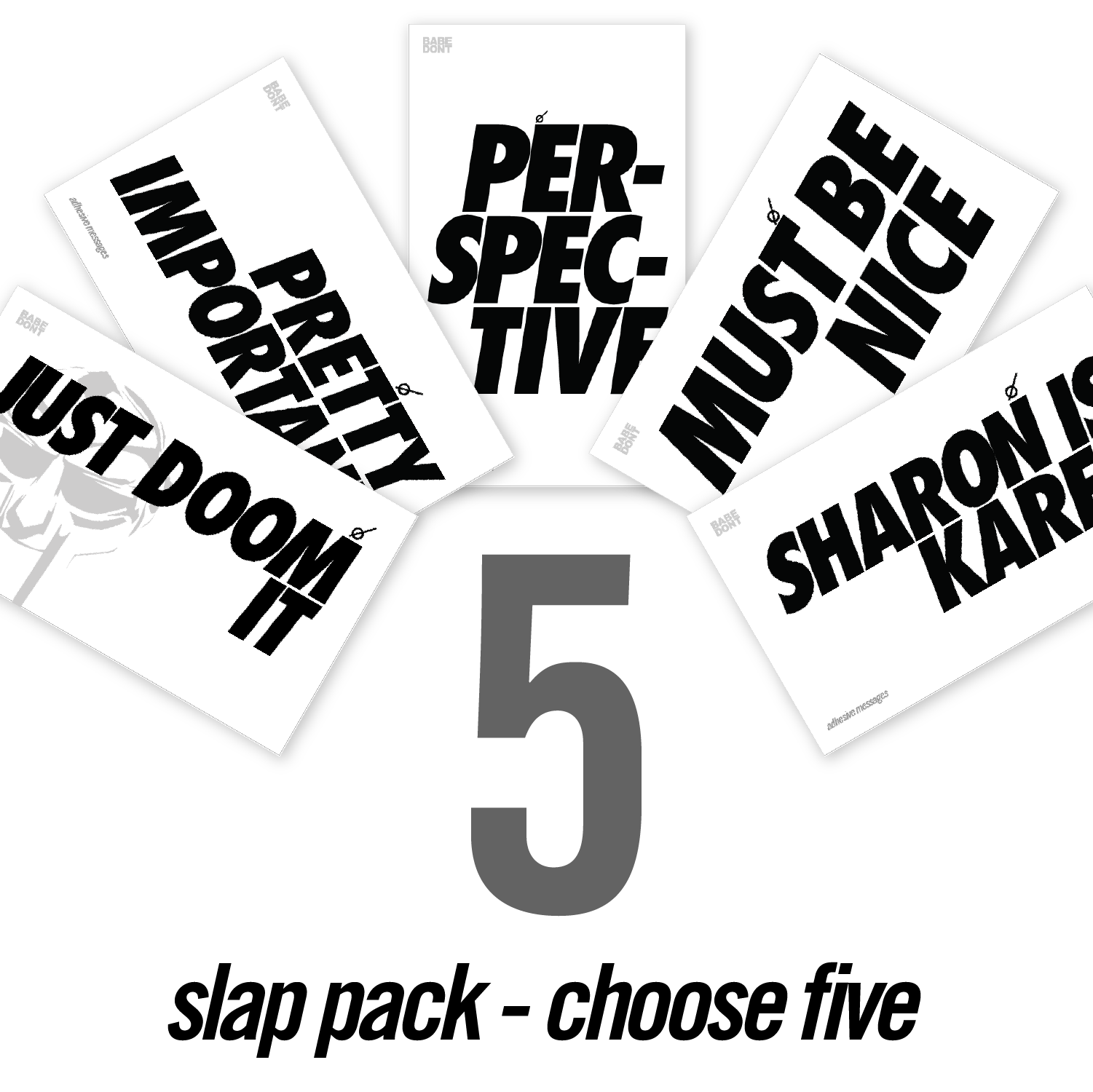 AMOM Pack - 5 Slap
