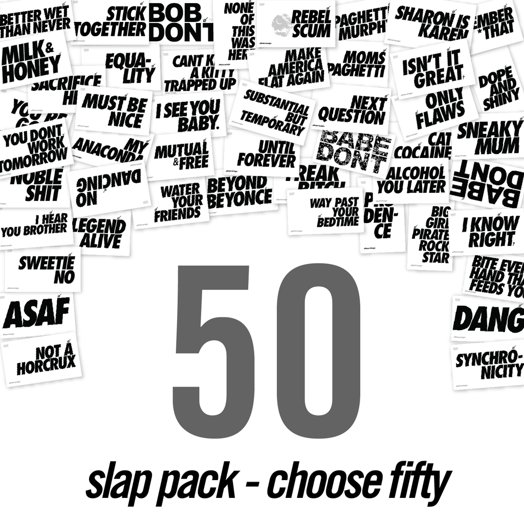 AMOM Pack - 50 Slap